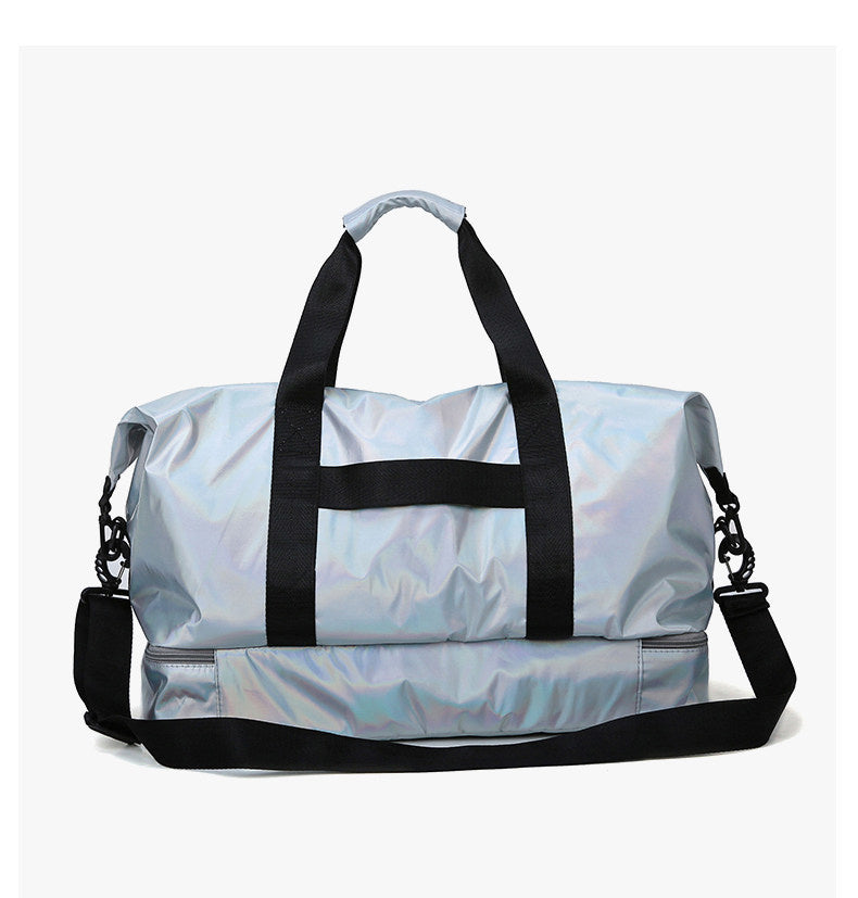 Lkblock Large Capacity Travel Duffle Bag for Women and Men - Fashionable & Multifunctional