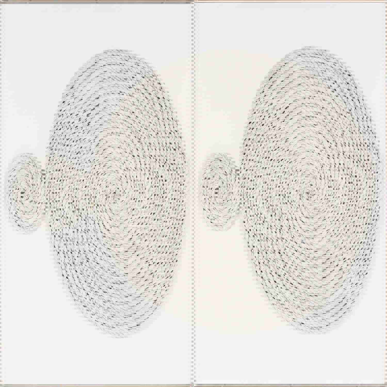 Unwind White Framed Wall Art by Natural Curiosities