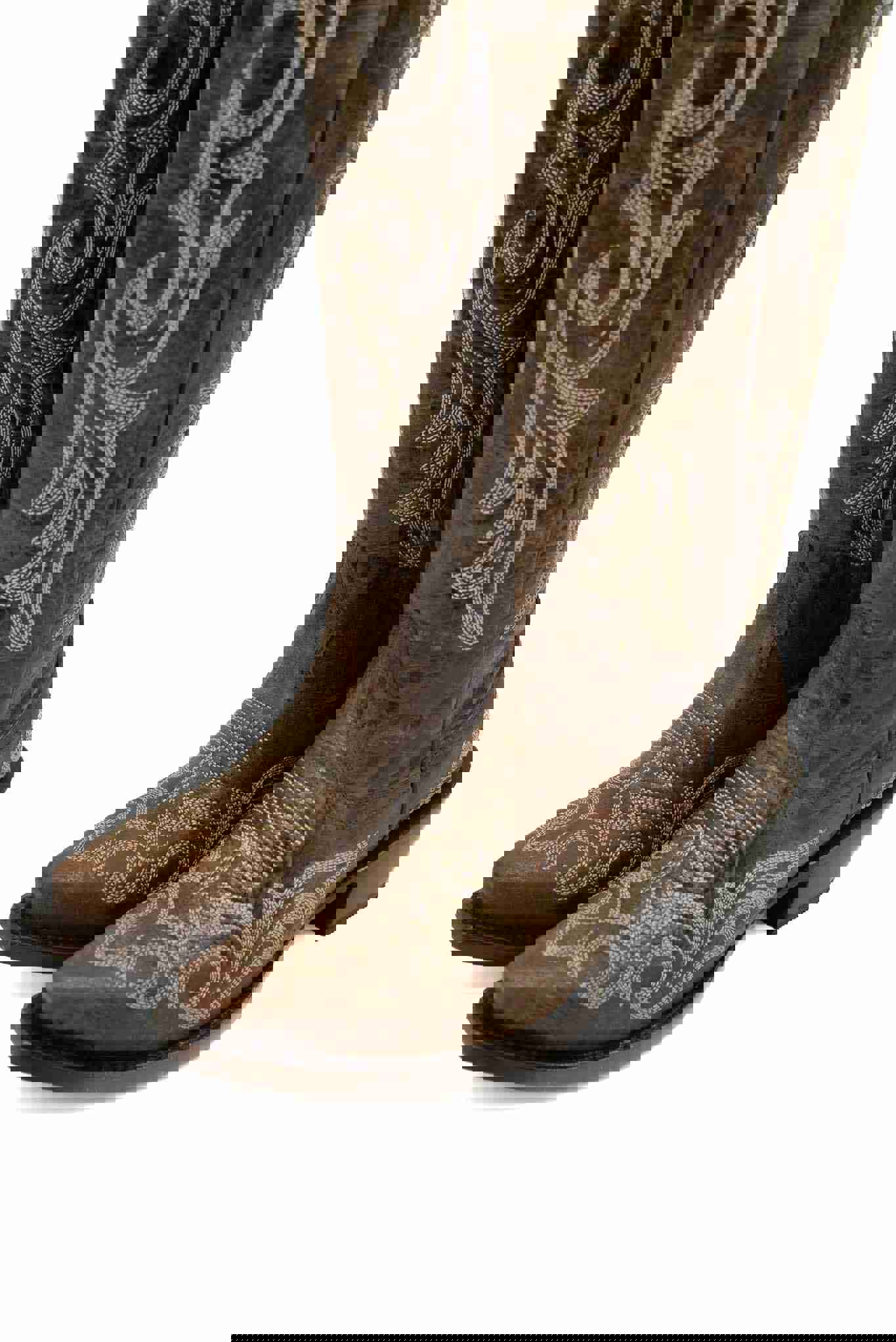 Jenny Tall Cowgirl Boot - Genuine Leather Western Boots