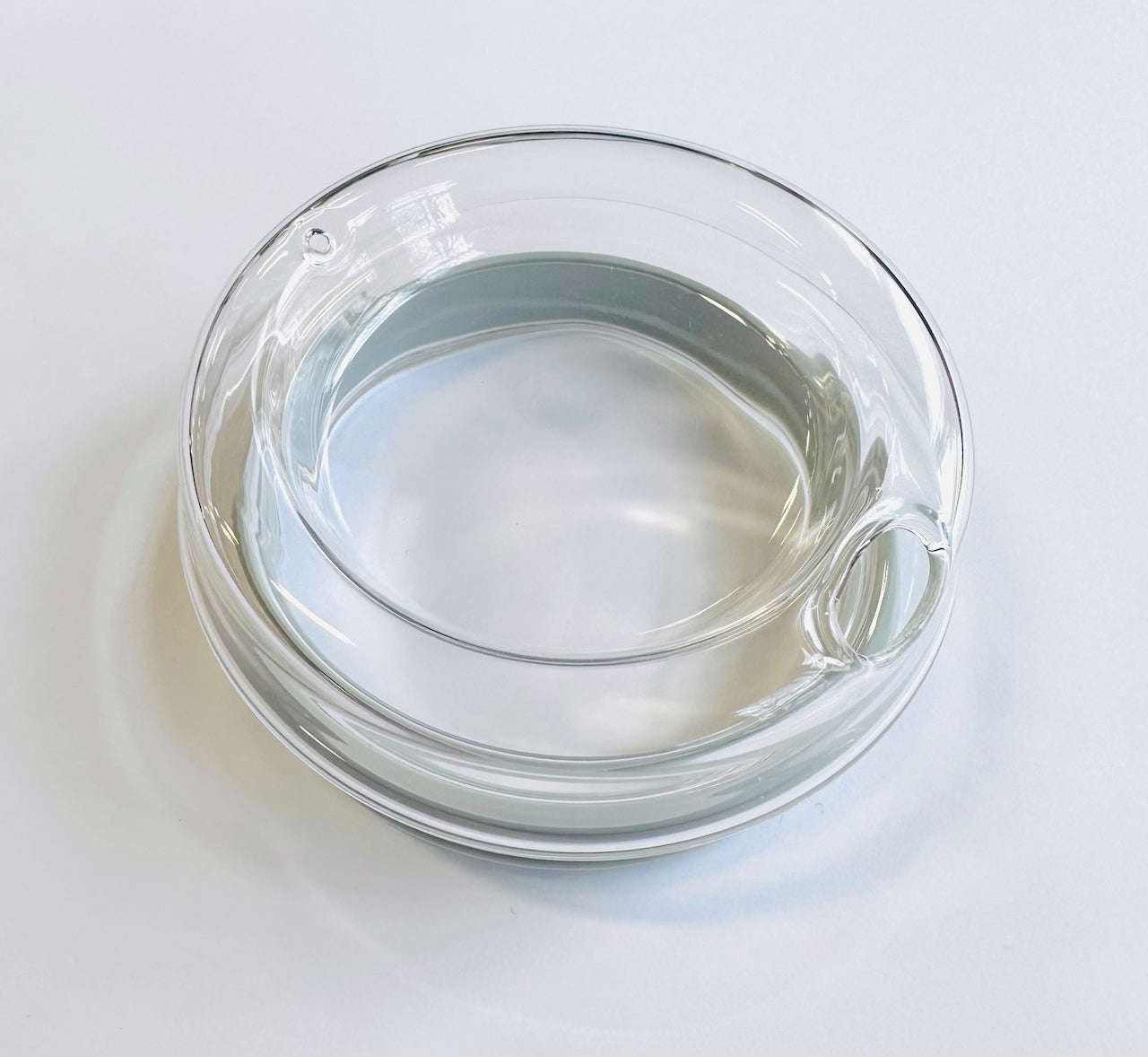 POKETLE All Glass Travel Mug - 330ml, Double-Wall Insulated, 3 Colors