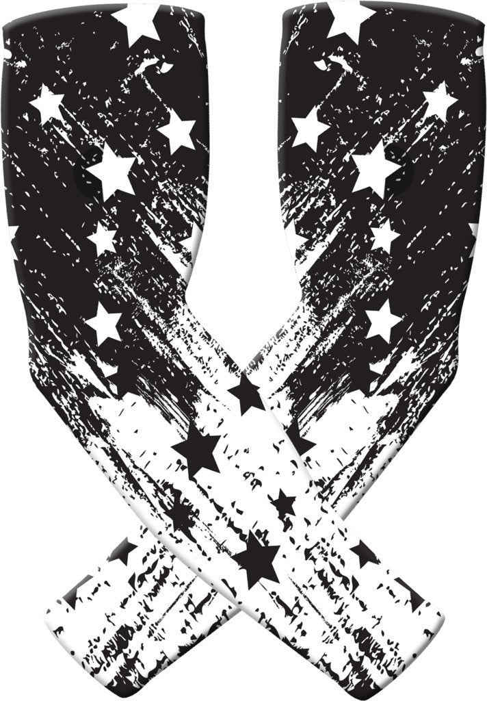 B-Driven Sports Pro-Fit Compression Arm Sleeves - 1-Pair, 30+ Designs, Adult/Youth Sizes