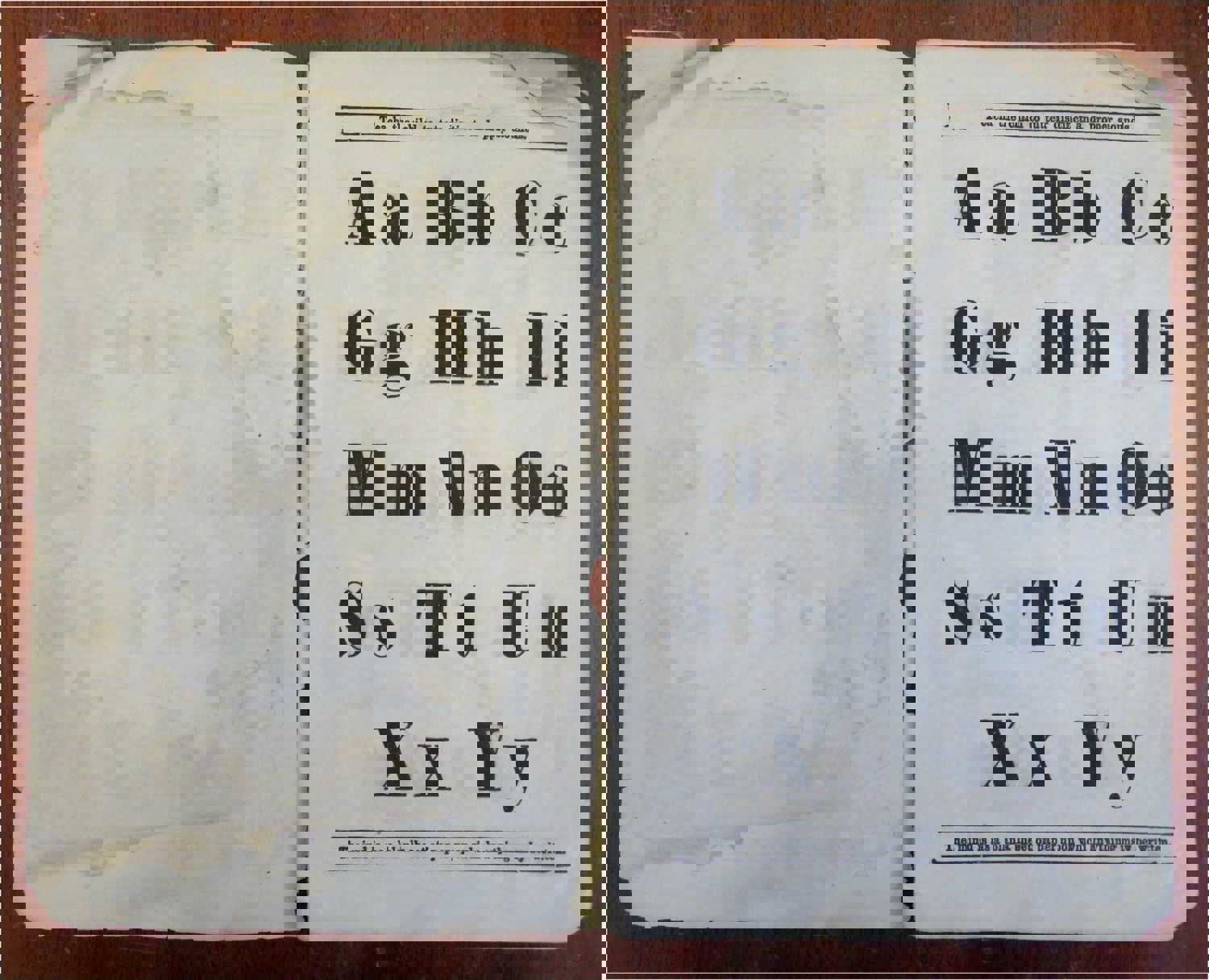 Antique Children's ABC Learning Book by Dean & Son, c. 1850