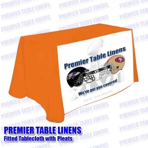 5 Custom Printed Table Throw - Front Panel Print
