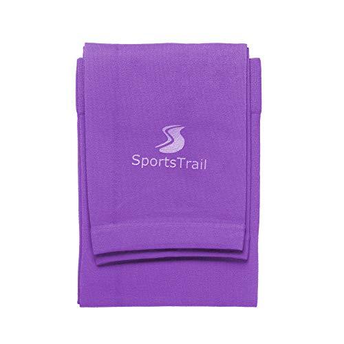 Cooling Arm Sleeves for Men & Women - UV Protective, Moisture Wicking (Purple)