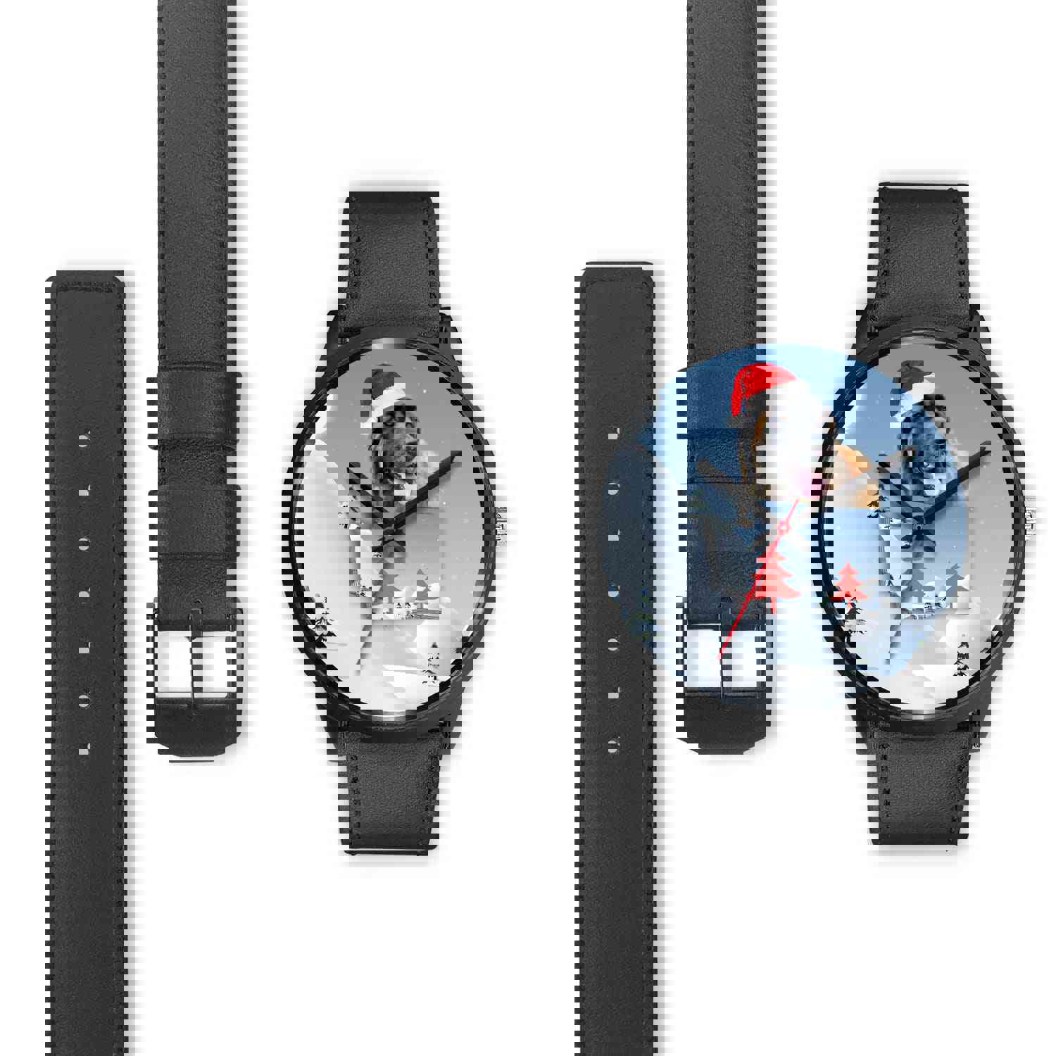 Leonberger Dog Washington Christmas Special Wrist Watch