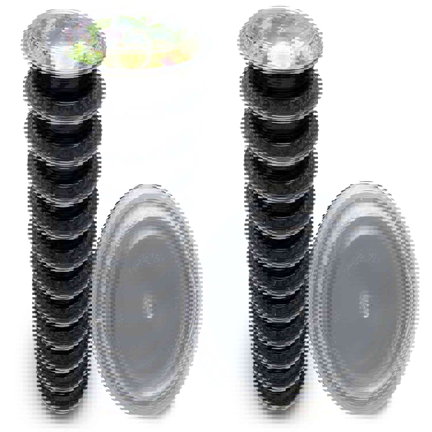 Round Meal Prep Containers Set - 12pk BPA-Free Food Storage Containers