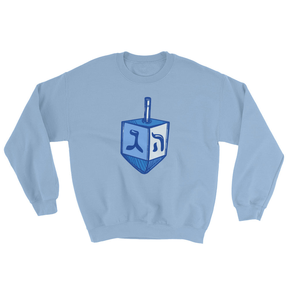 Dreidel Unisex Crewneck Sweatshirt | Chanukah Celebration