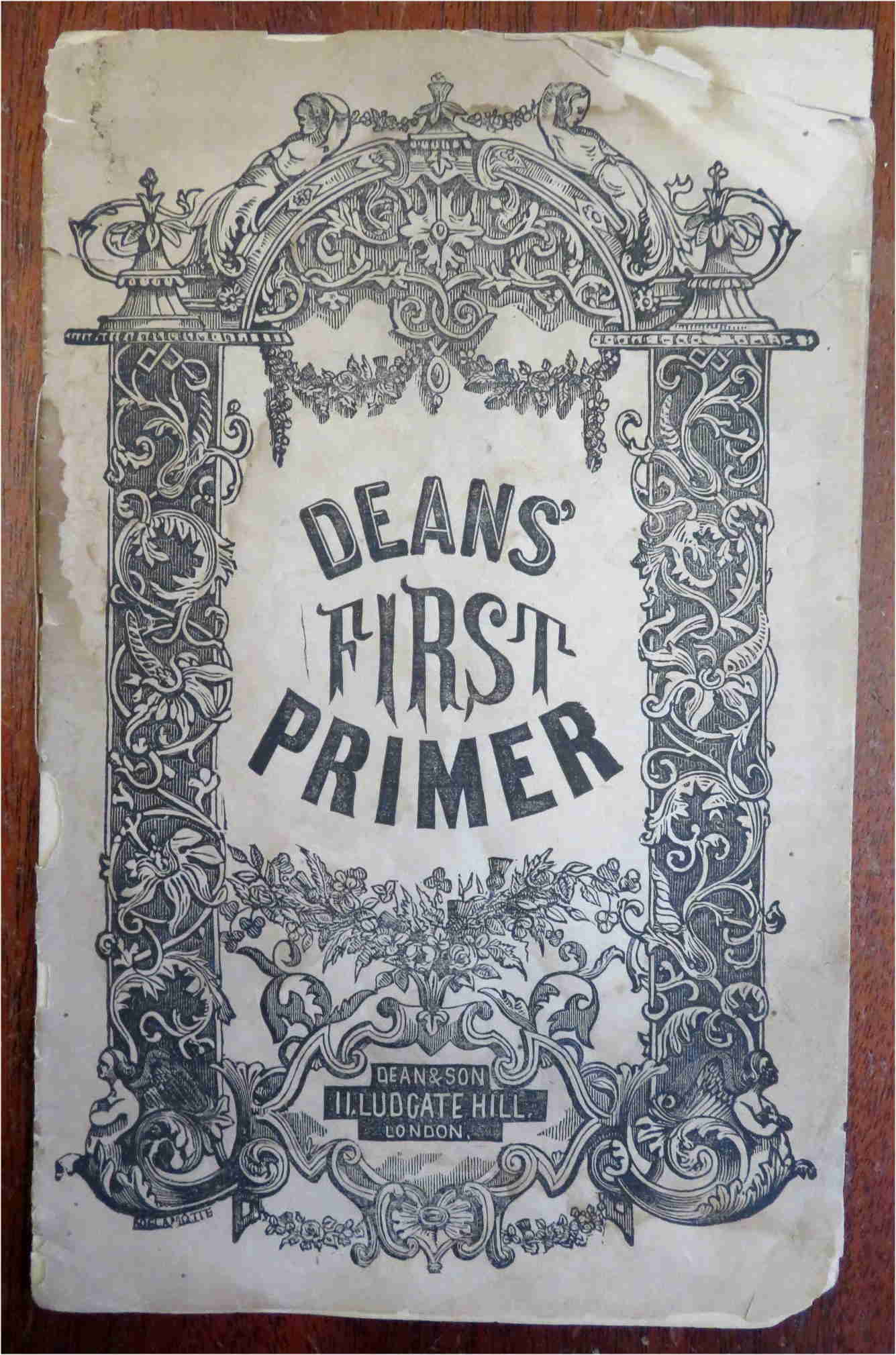 Antique Children's ABC Learning Book by Dean & Son, c. 1850