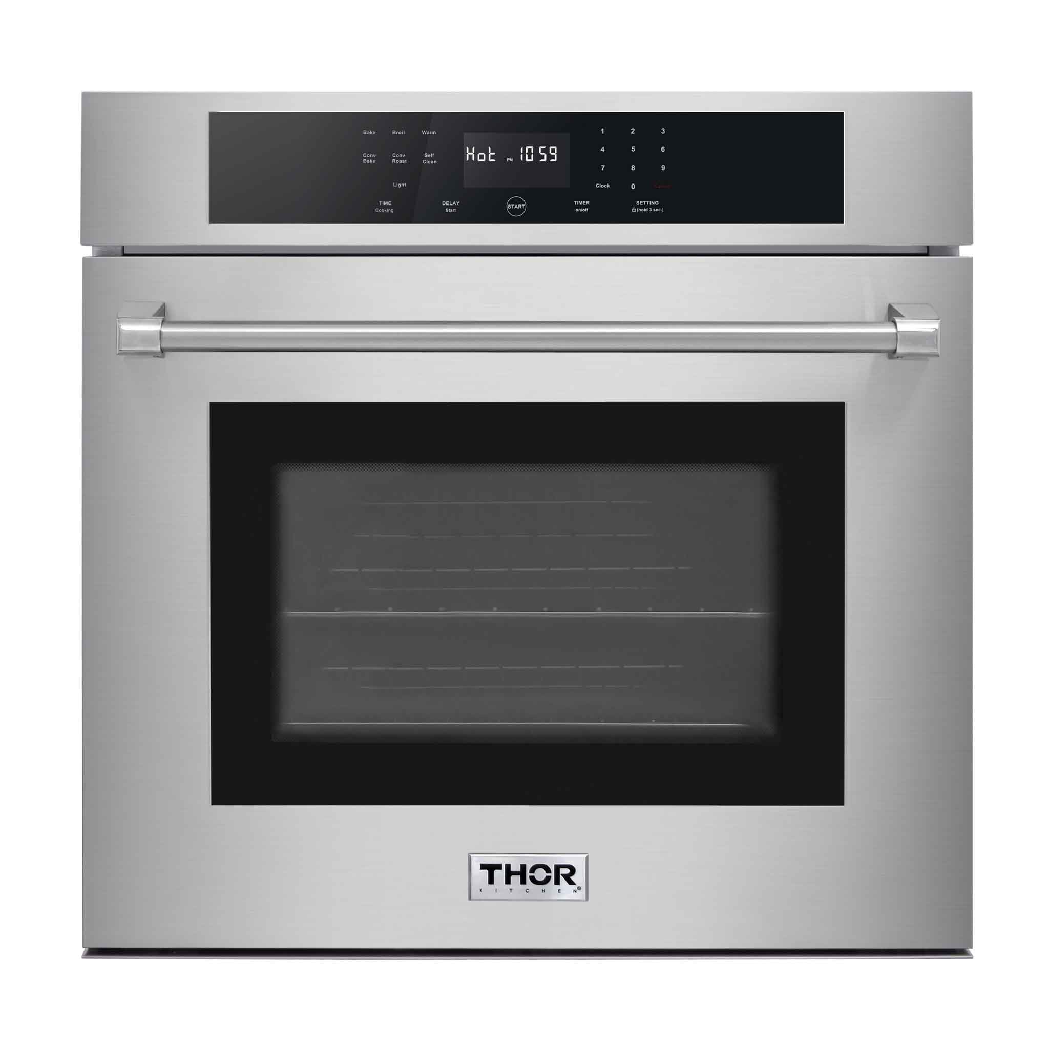 Thor Kitchen 6-Piece Pro Appliance Package - Stainless Steel Kitchen Set