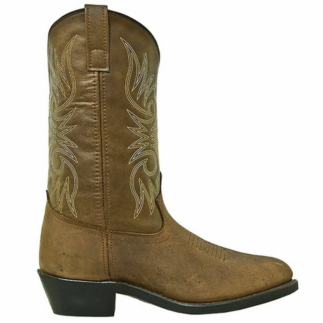 Laredo Mens Tan Distressed 12 Western Boots