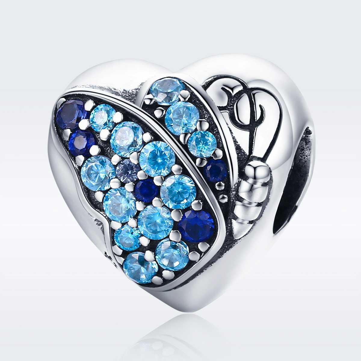 Sterling 925 Silver 'You Are Beautiful' Pendant for Pandora & European Charm Bracelets