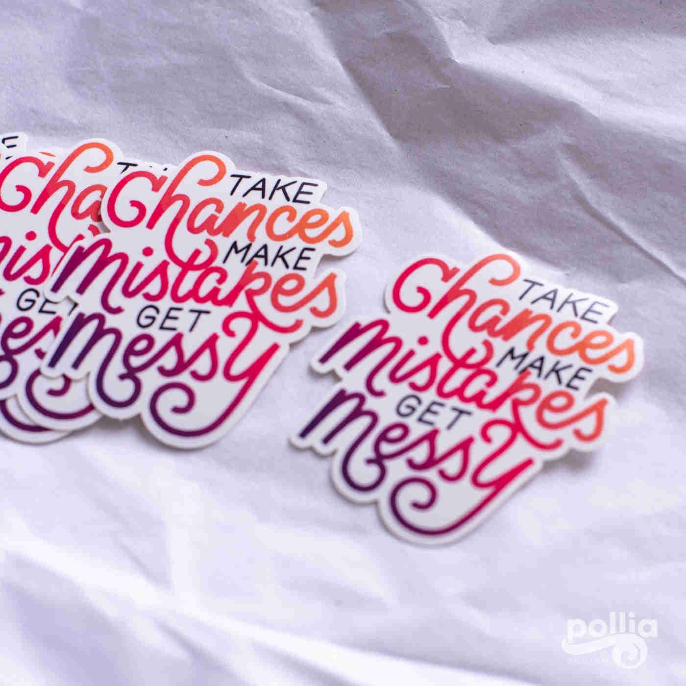 Take Chances Sticker