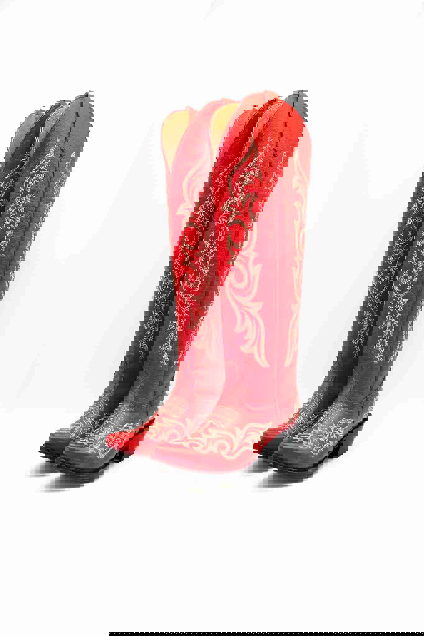 Jenny Tall Cowgirl Boot - Genuine Leather Western Boots