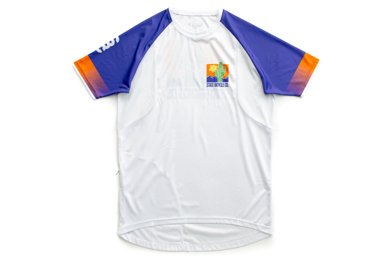 State Bicycle Co. - Cactus Drip - All-Road Tech-T Jersey - Sustainable Clothing Collection