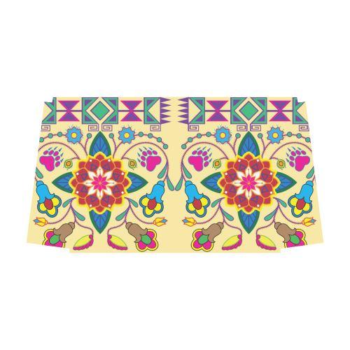 Geometric Floral Winter-Vanilla Classic Travel Bag