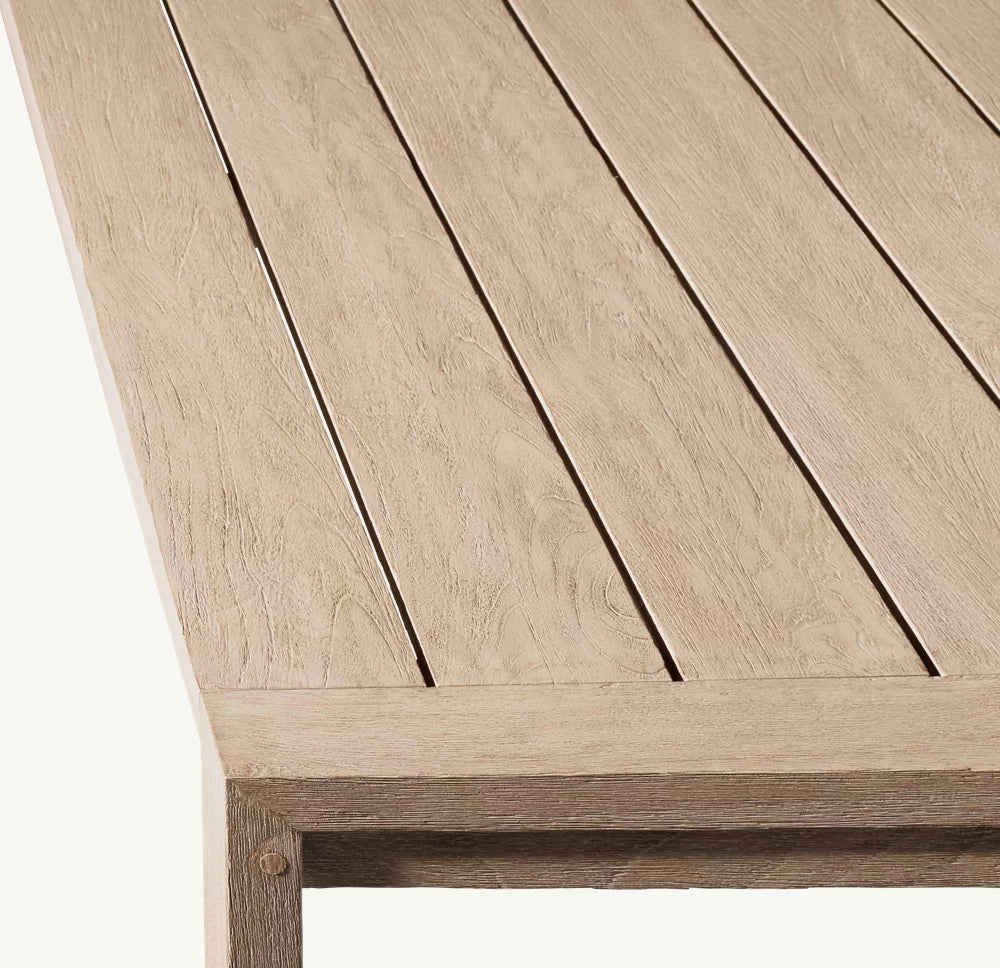 RH Aegean Rectangular Dining Table
