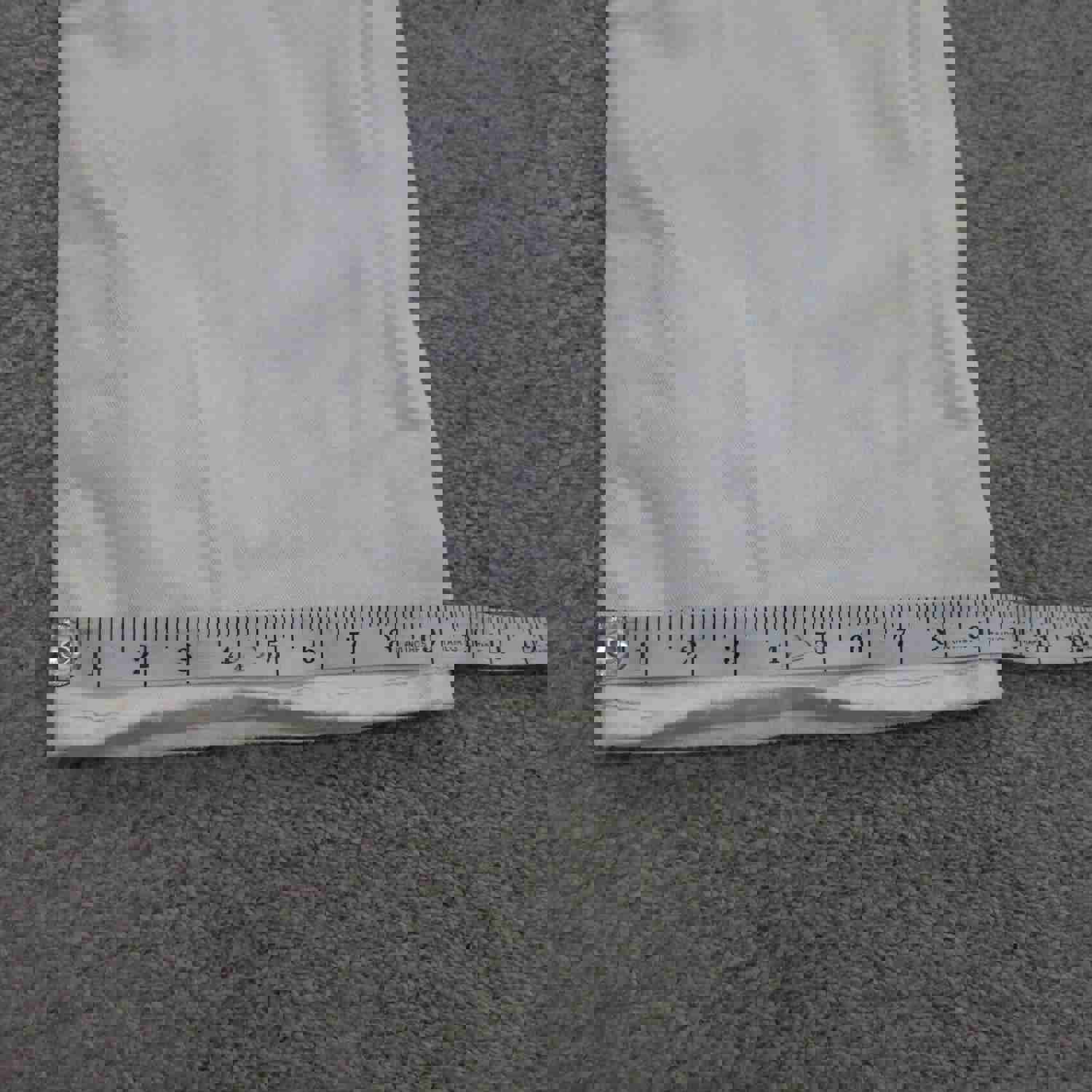 Levis 545 Jeans Womens W33 White Casual Outdoor Low Boot Cut Leg Denim Stretch
