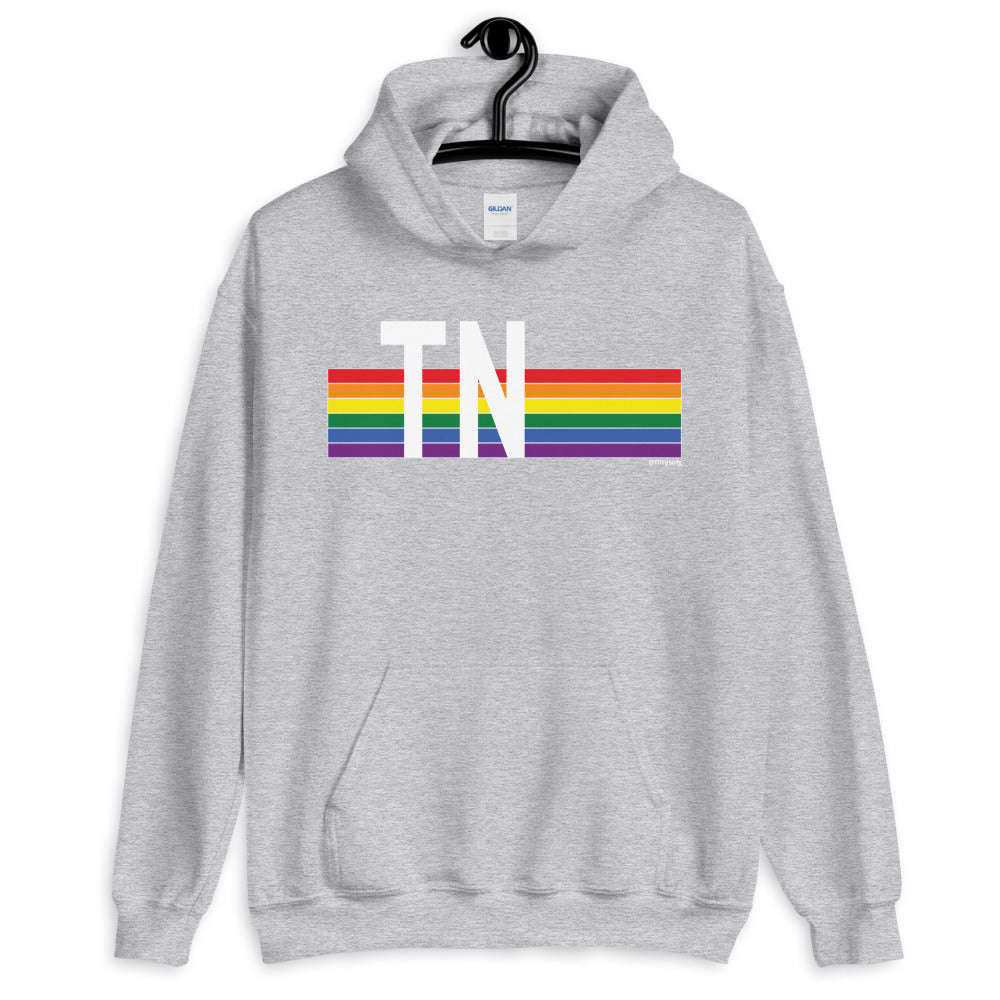 Tennessee Pride Retro Rainbow - Unisex Hoodie