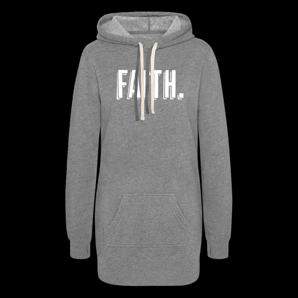 Faith Women's Hoodie Dress - Trendy and Comfortable Sweatshirt Dress