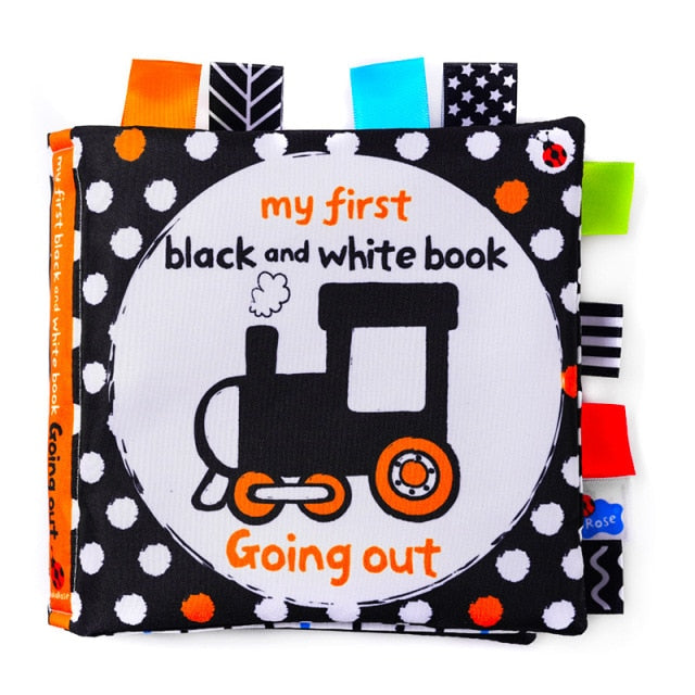 Baby Soft Cloth Book - Early Learning Educational Toy for Toddlers
