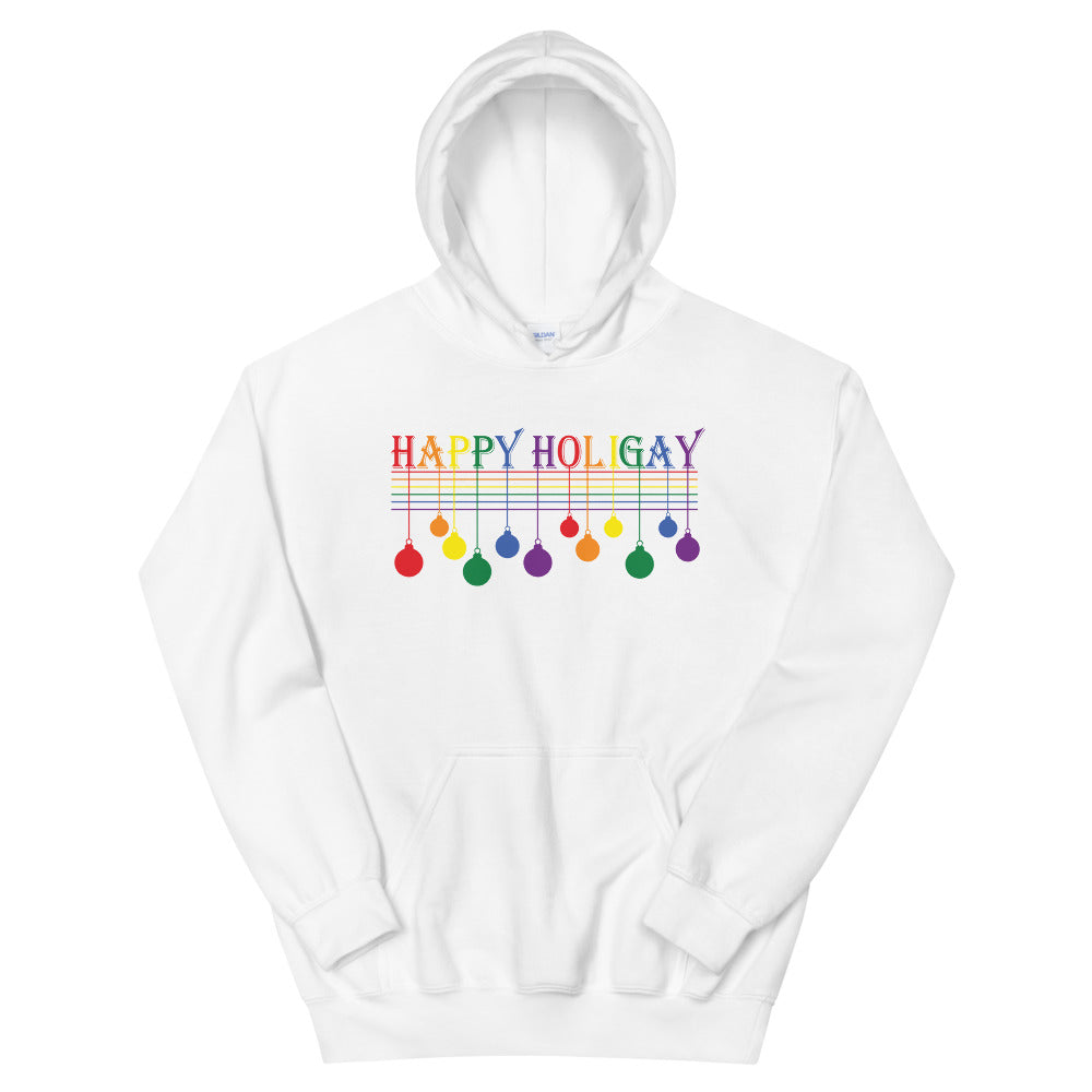 Happy Holigay Full Pride Holiday - Unisex Hoodie