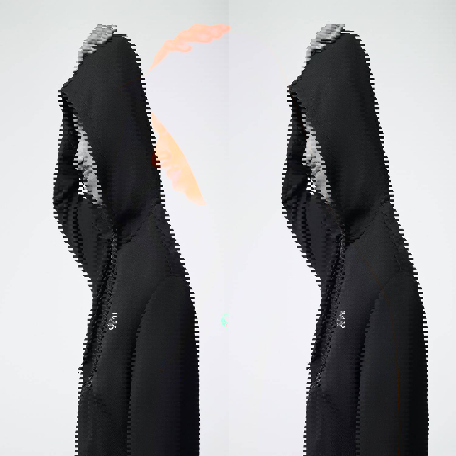Lacoste Men's Sport Mesh Hoodie - Black or Grey Chine