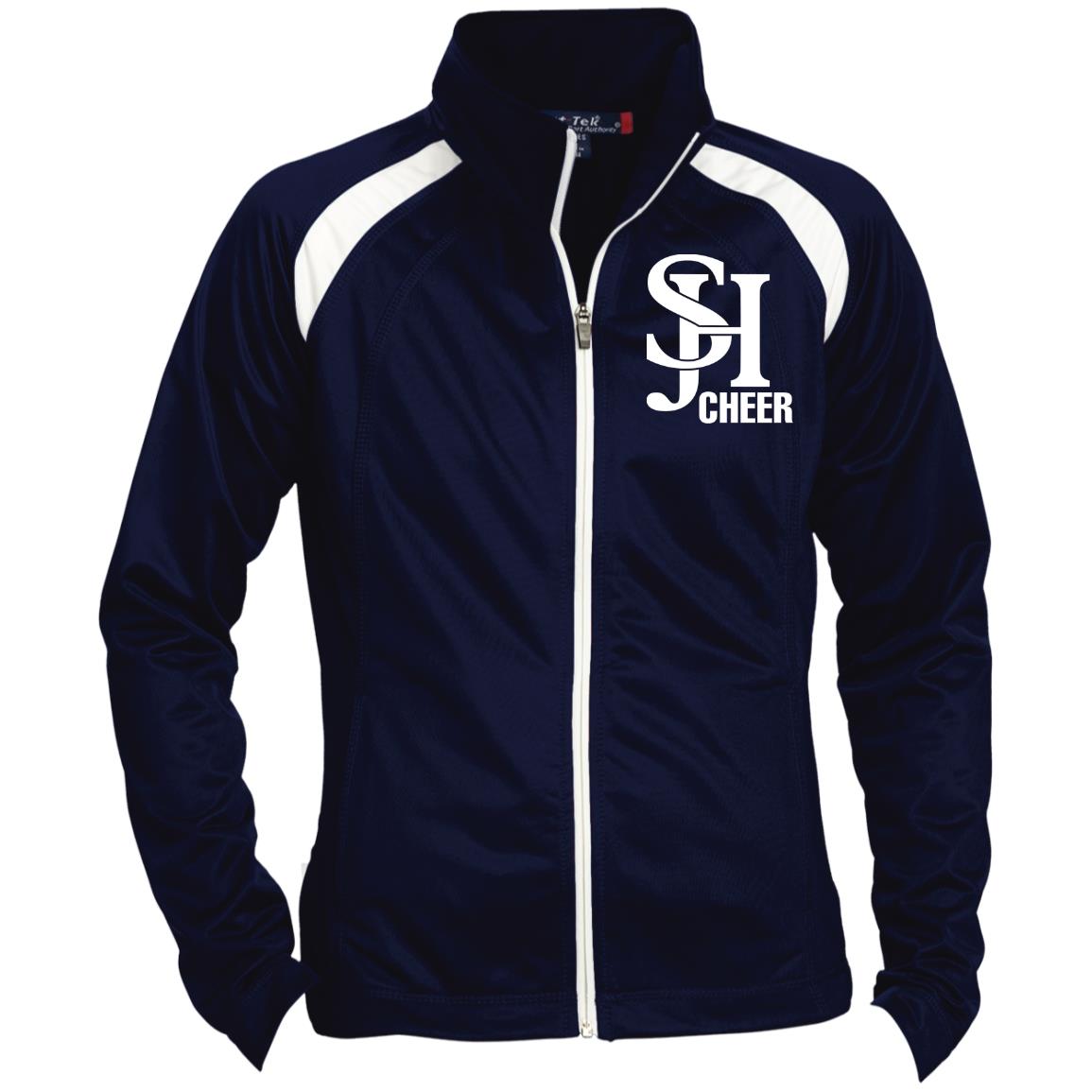 Sport-Tek Ladies Raglan Sleeve Warmup Jacket (LST90) - SJH Cheer
