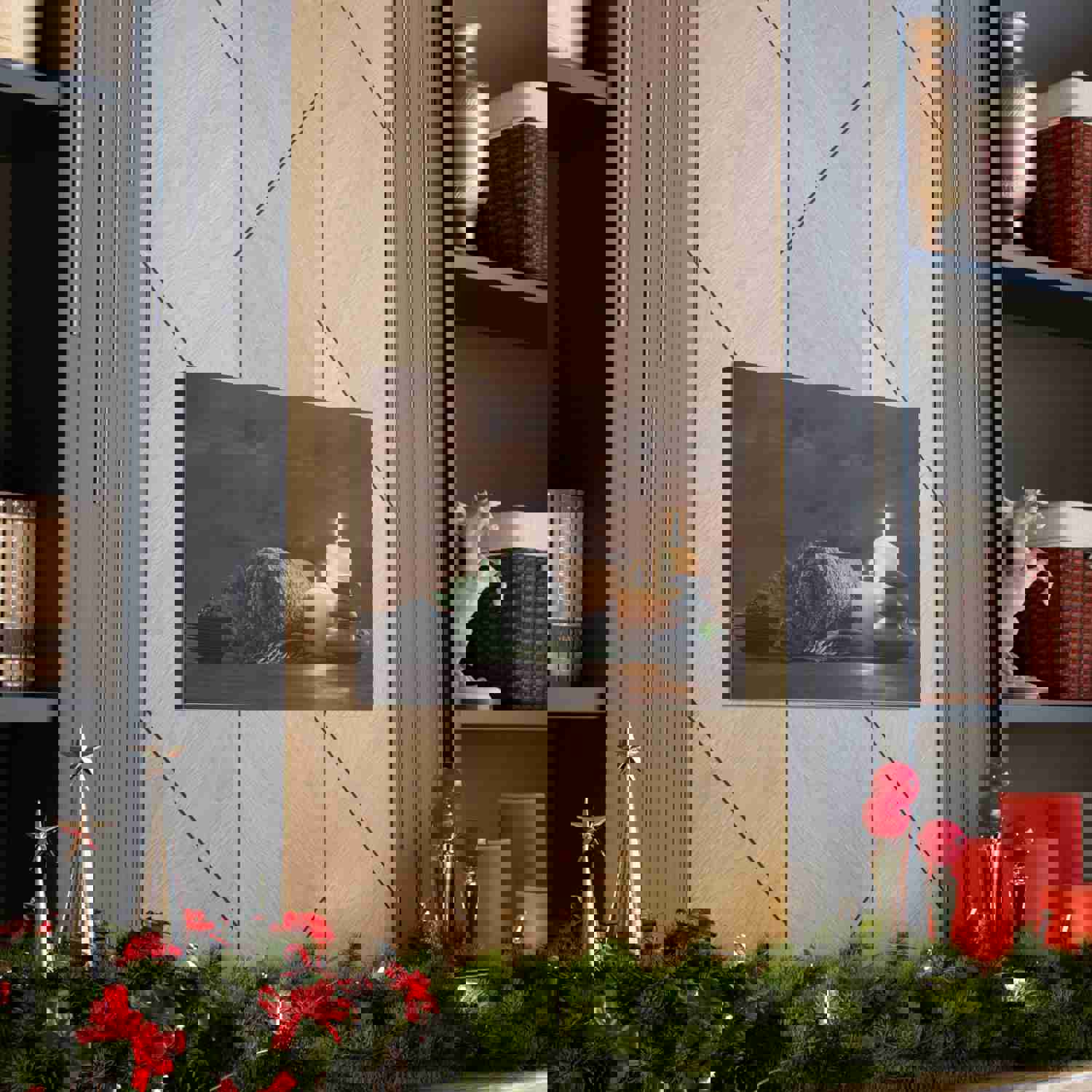 Fern Forest Floral Nature Photography Canvas Wall Art - Ready-to-Hang Home Decor