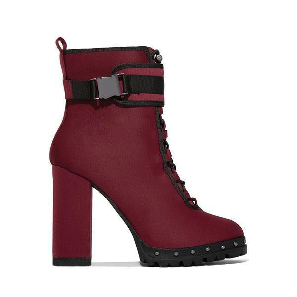 Corashoes Fall Winter High Heel Comfy Boots