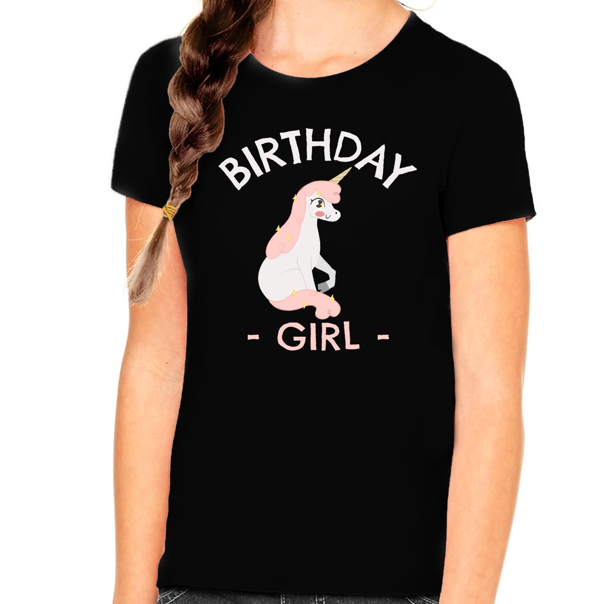 Unicorn Birthday Shirt for Girls - Cute Birthday Gift