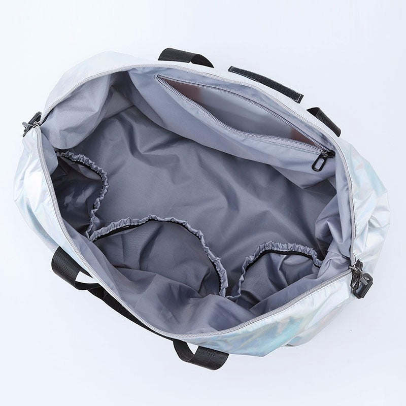 Lkblock Large Capacity Travel Duffle Bag for Women and Men - Fashionable & Multifunctional