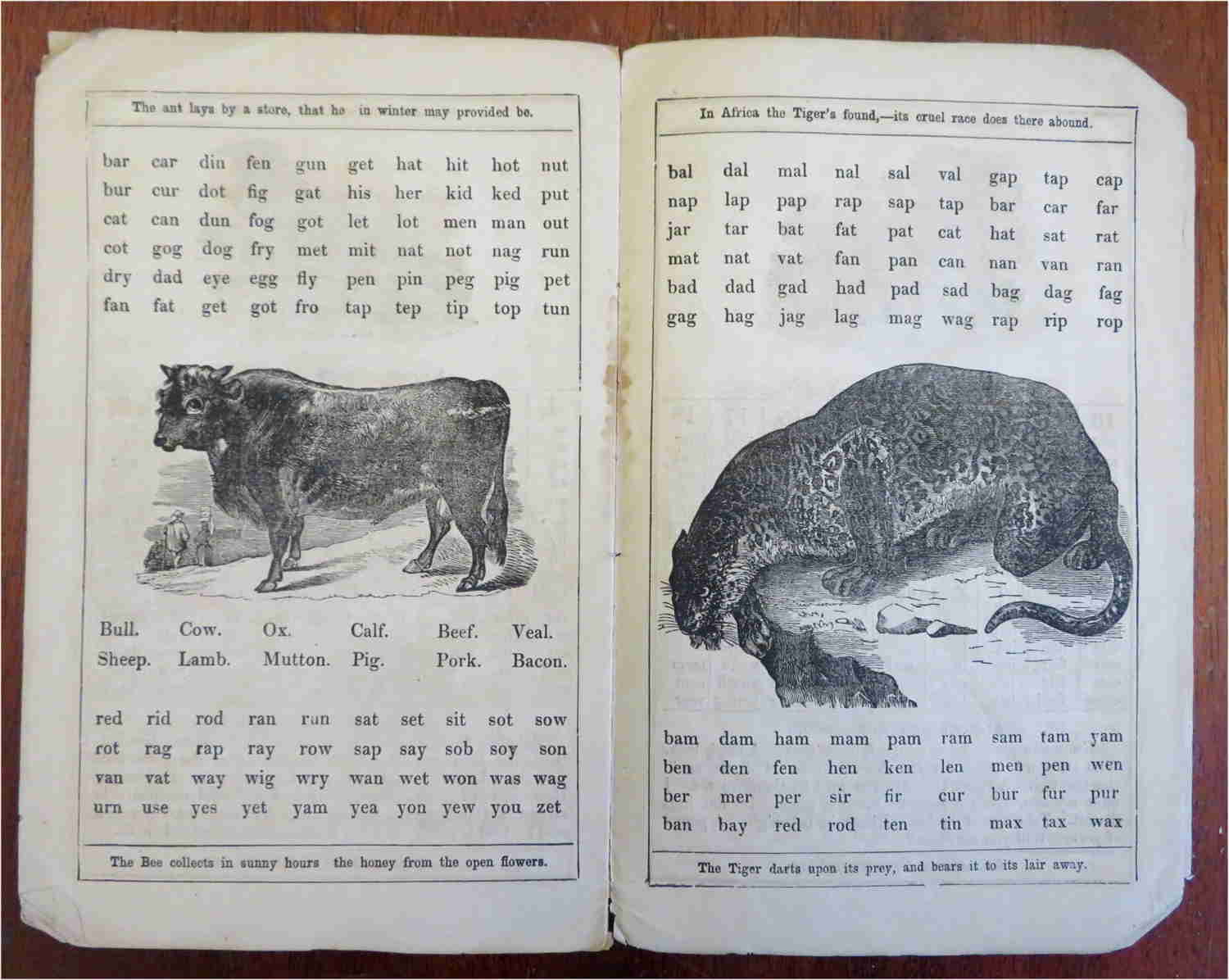 Antique Children's ABC Learning Book by Dean & Son, c. 1850