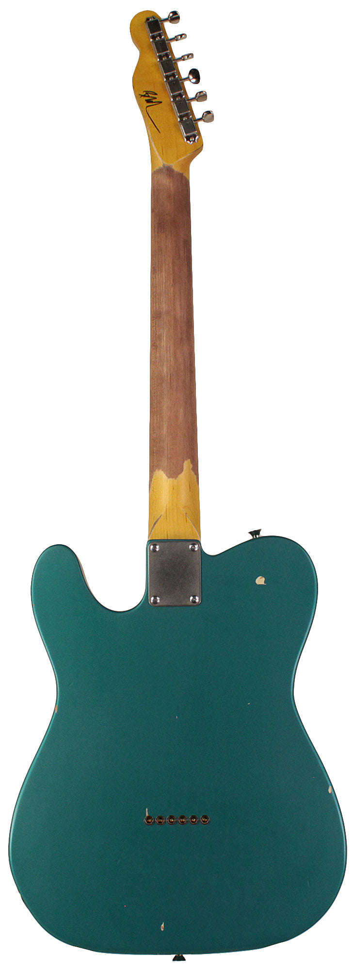 Nash T-63 Guitar, Teal Green Metallic, Light Aging - Vintage Tele Model with Modern Features
