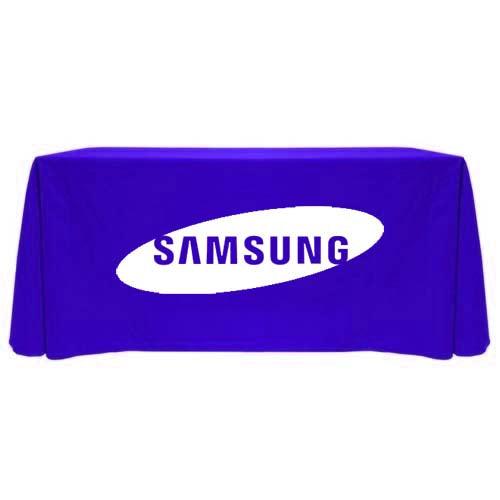 5 Custom Printed Table Throw - Front Panel Print