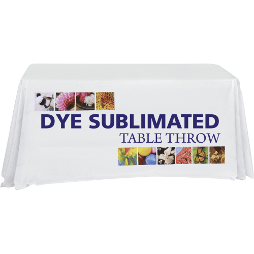 5 Custom Printed Table Throw - Front Panel Print
