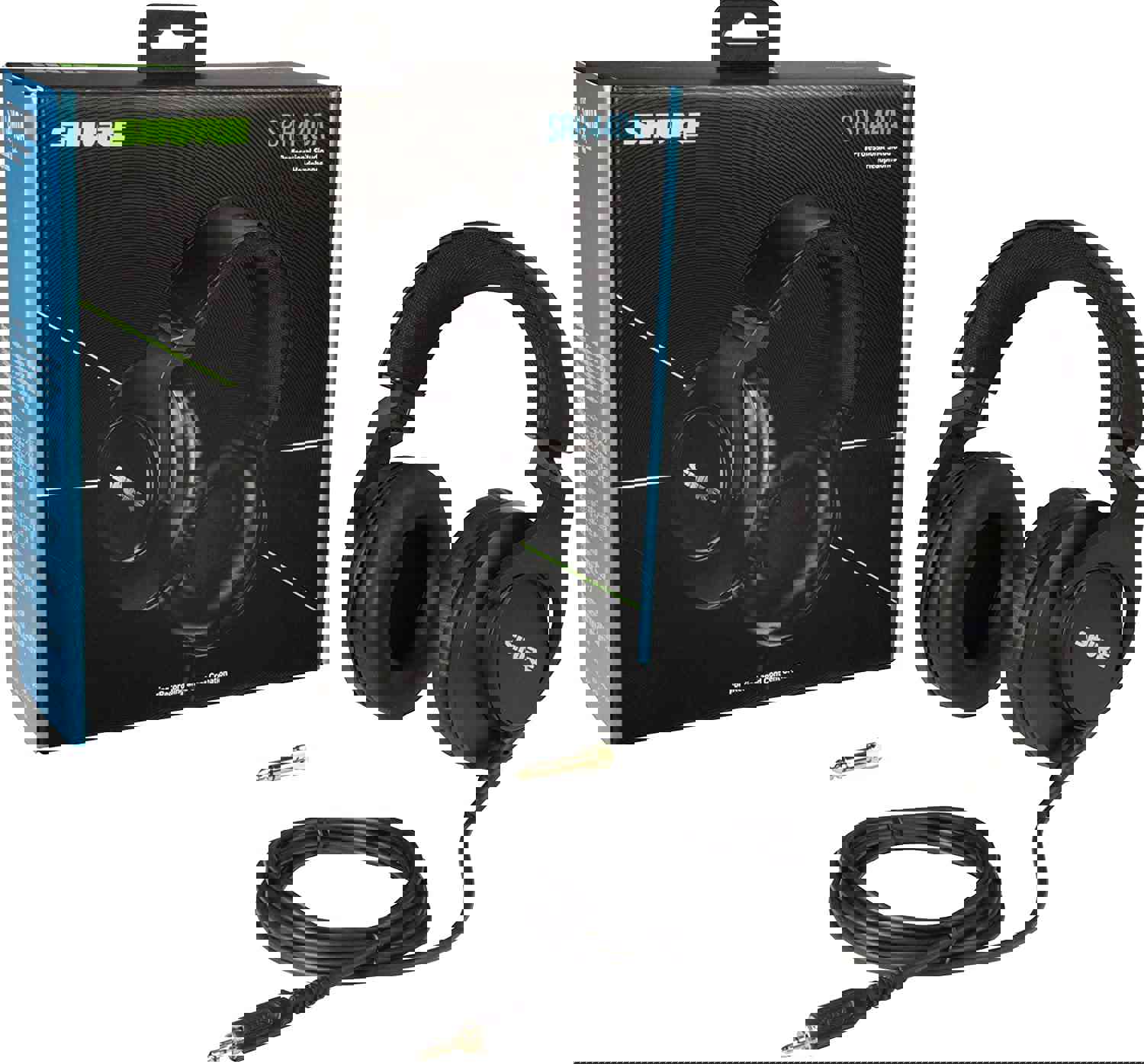 Shure SRH440A Studio Headphone + Shure MV7X Professional Audio Bundle