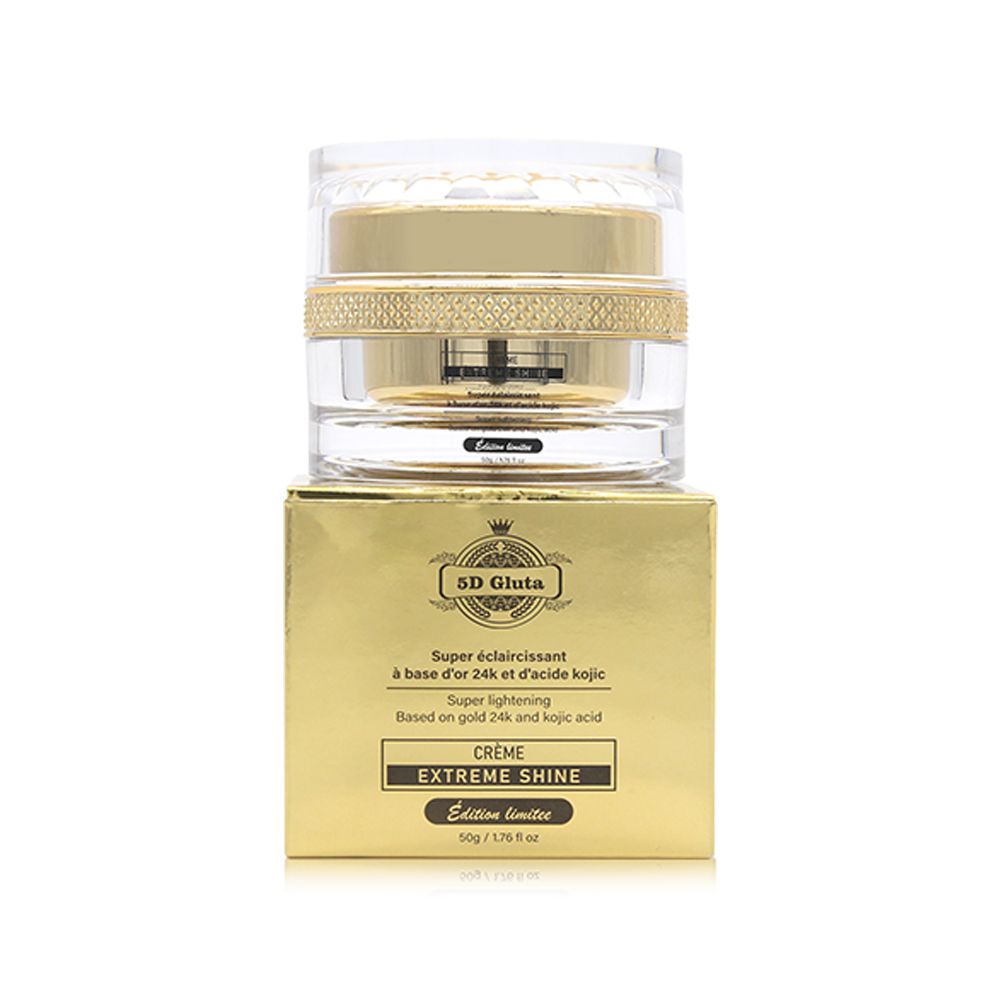 5D Gluta EXTREME SHINE Skincare Set - Whitening, Brightening & Anti-Aging