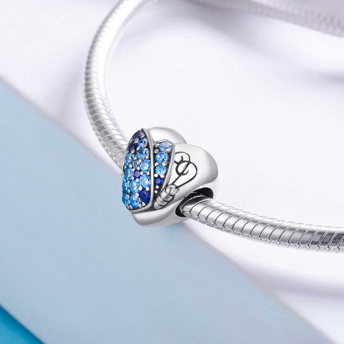 Sterling 925 Silver 'You Are Beautiful' Pendant for Pandora & European Charm Bracelets