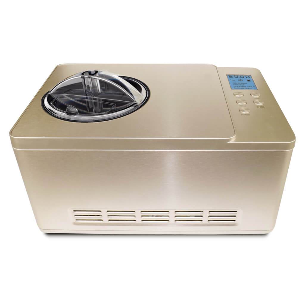 Whynter 2 Quart Automatic Compressor Ice Cream & Yogurt Maker with Stainless Steel Bowl