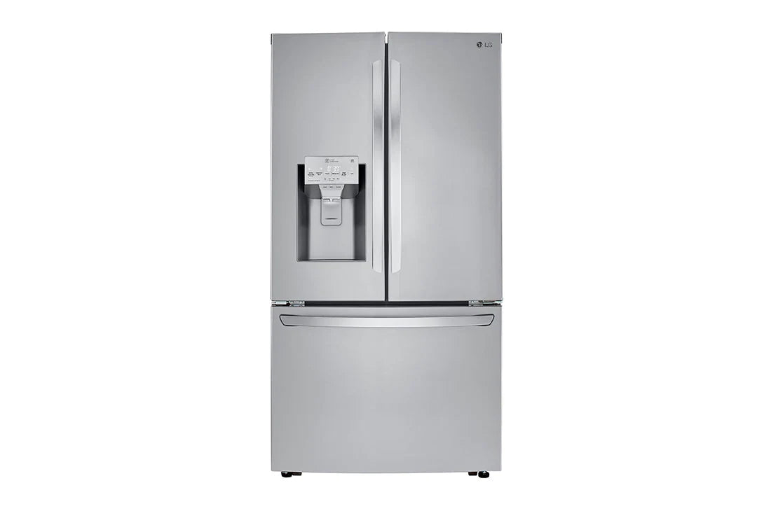 NEW: LRFXC2416S 24 cu. ft. Smart Wi-Fi Enabled Counter-Depth Refrigerator with Craft Ice™ Maker