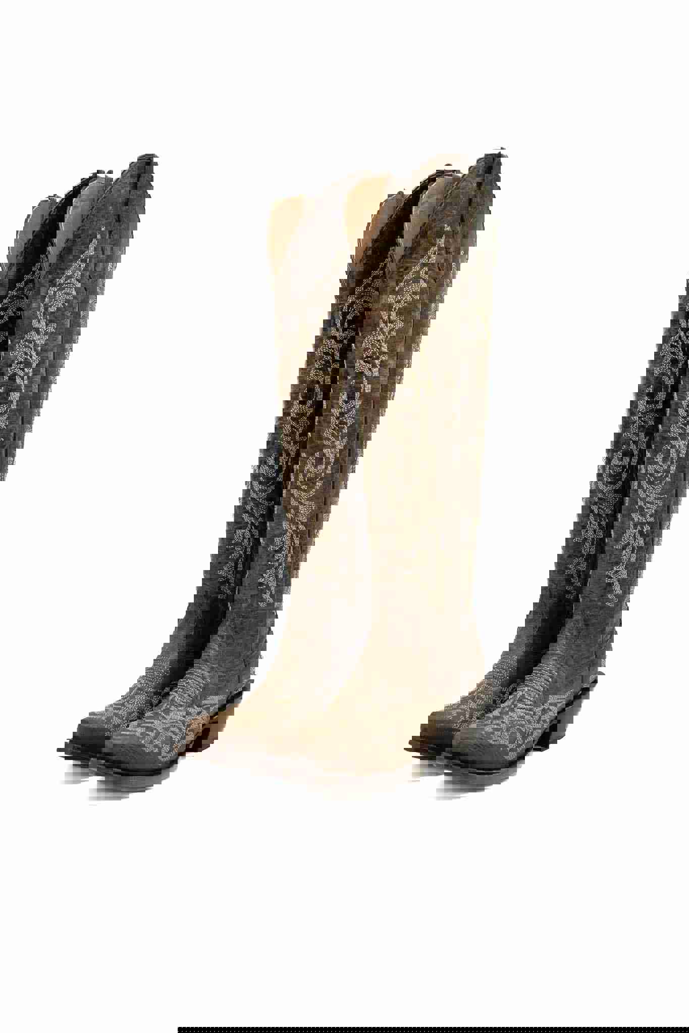 Jenny Tall Cowgirl Boot - Genuine Leather Western Boots