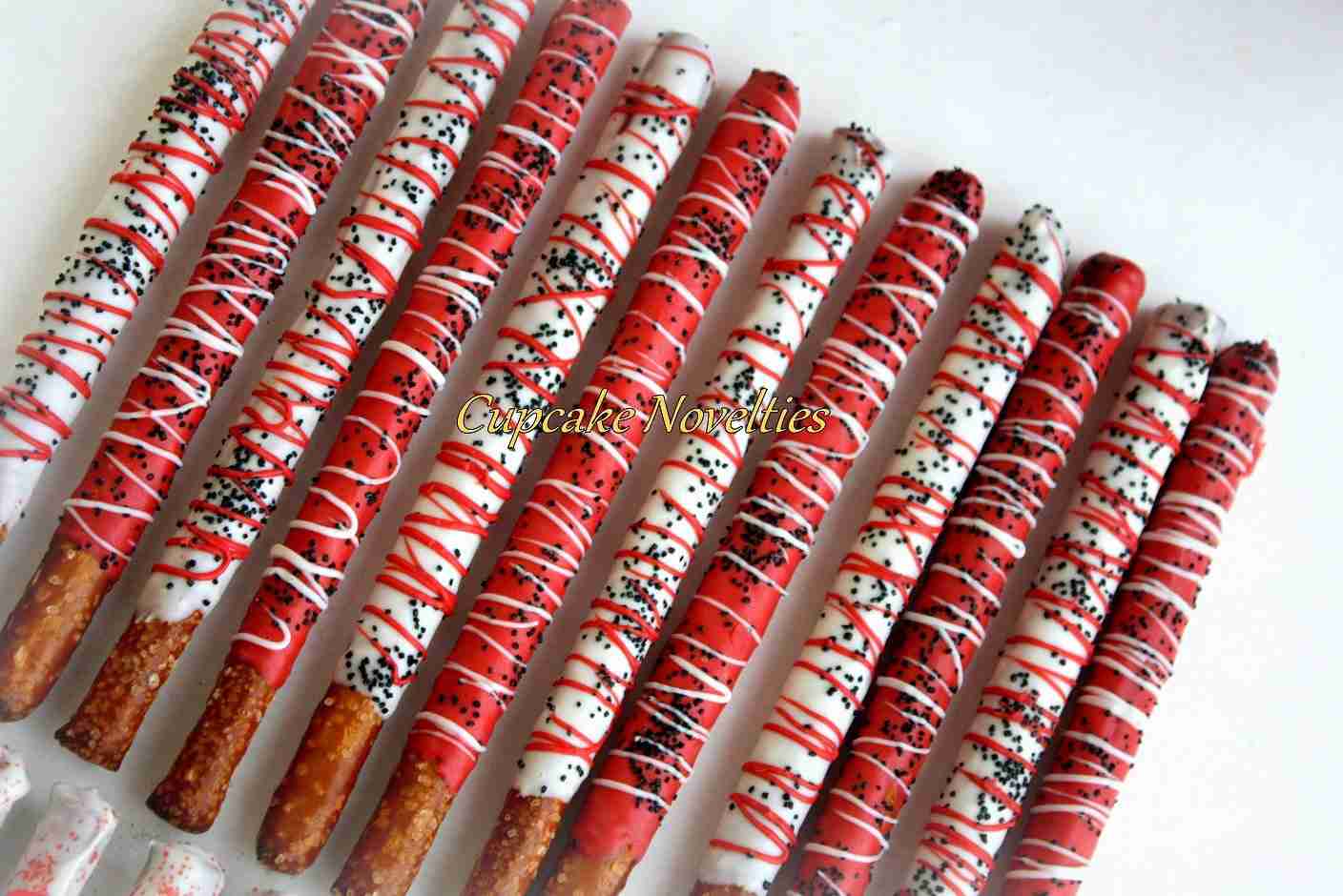 Gourmet Chocolate Dipped Pretzels - Party Favors & Edible Gifts