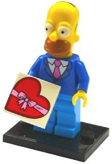 LEGO Collectible Minifigures - Homer Simpson with Tie and Jacket
