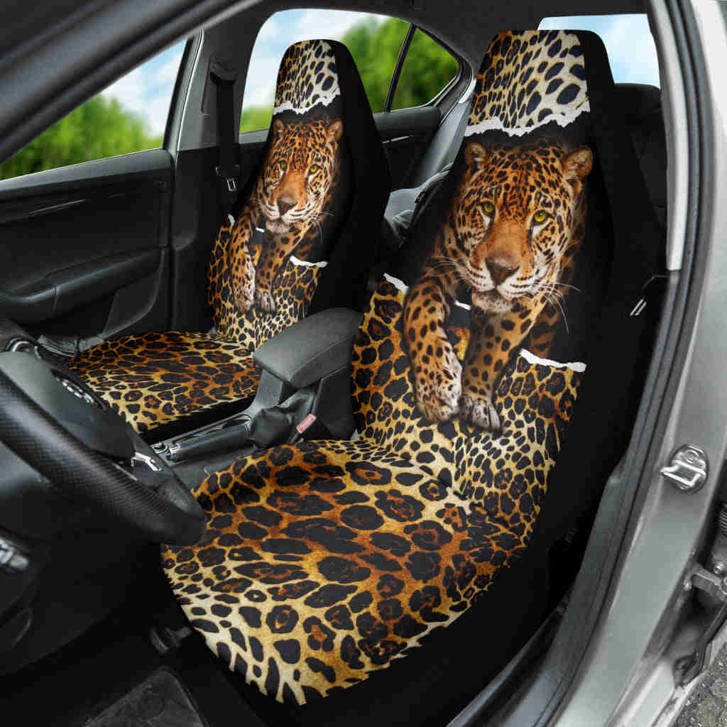 Leopard Wild Car Seat Covers - Premium Custom Fit for Cars and SUVs