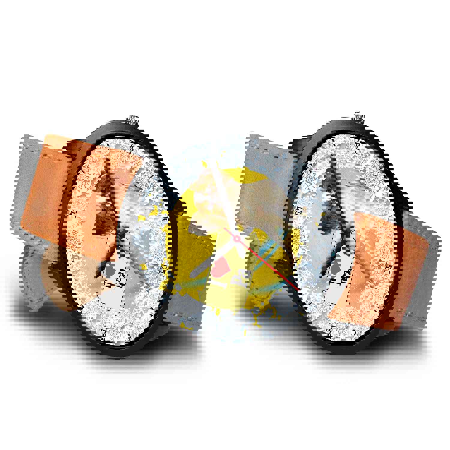 Papillon Dog Pennsylvania Christmas Special Wrist Watch