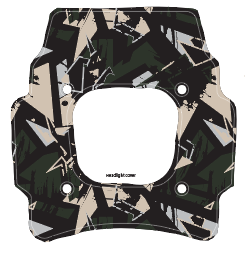 Front Headlight Plate Replica Decal for Super73 Rx / Adventure Series