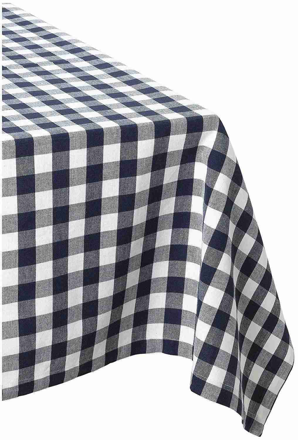 DII Cotton Buffalo Check Table Runner for Family Dinners, Gatherings, and Everyday Use (14x72, Orange & Black)