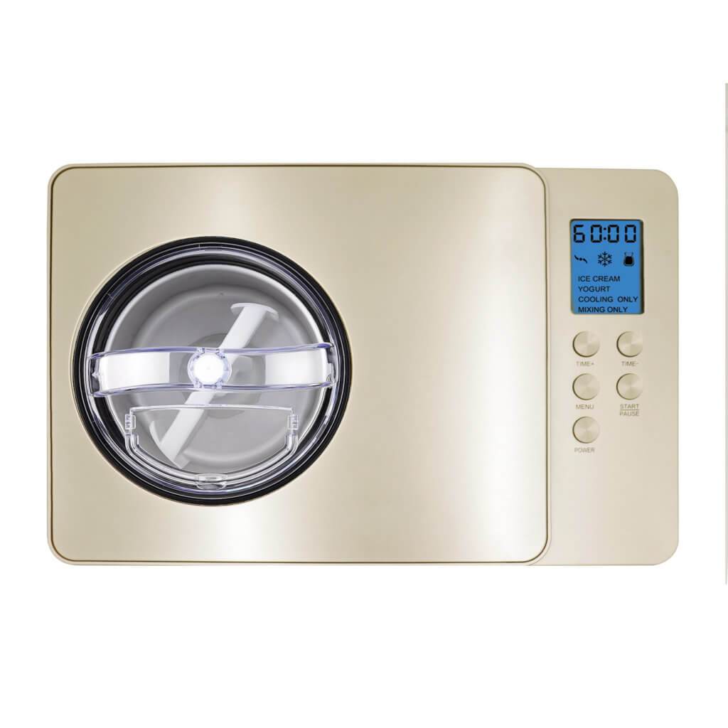 Whynter 2 Quart Automatic Compressor Ice Cream & Yogurt Maker with Stainless Steel Bowl