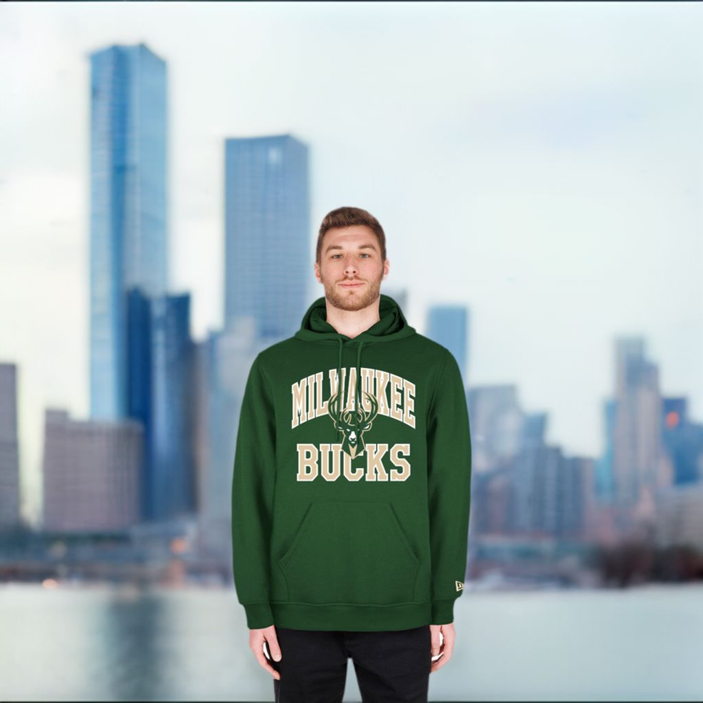 New Era Hoodie - Milwaukee Bucks