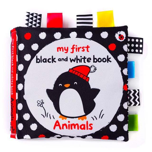 Baby Soft Cloth Book - Early Learning Educational Toy for Toddlers